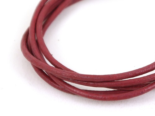 Rindleder, 1 m, 1,5 mm, fuchsia