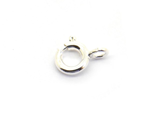 Federring, 6 mm, 925 Silber