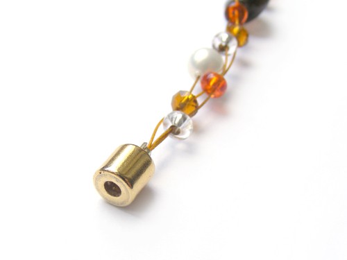 10 Paar Magnetverschlüsse, 12 x 6 mm, vergoldet