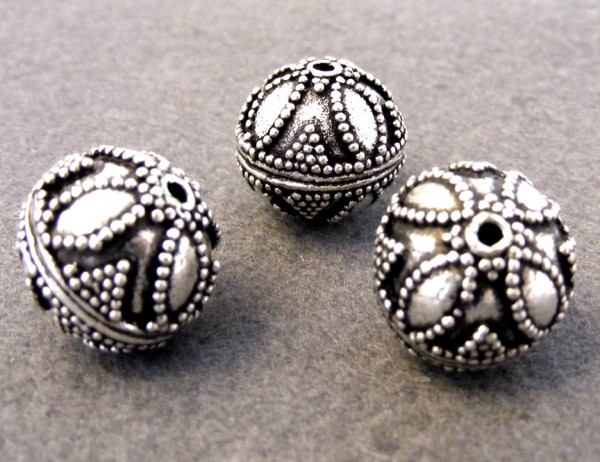 Kugel, 17 mm, versilbert