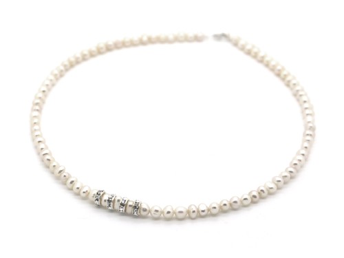 Kette Süßwasserle 45 cm