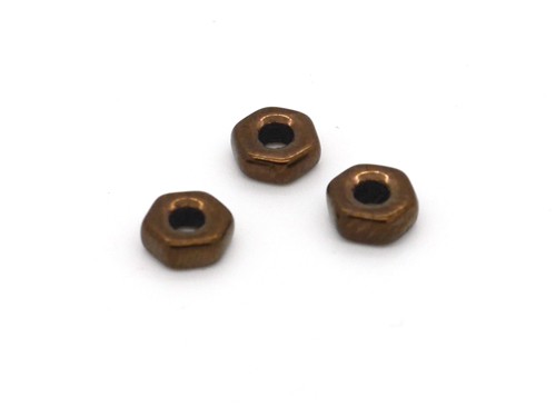 Mutter, 5 mm, kupfer glänzend