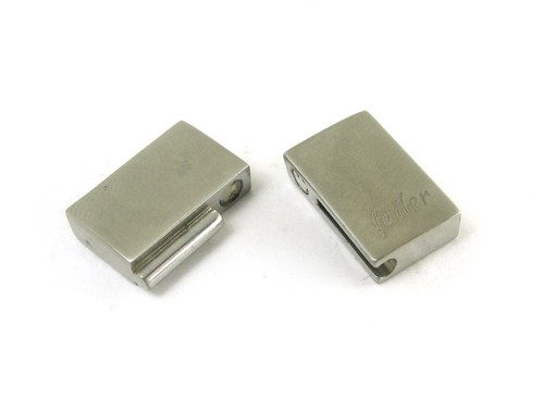 Magnetverschluss, 20 x 17 mm, Edelstahl
