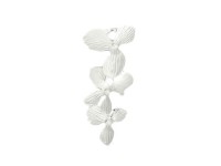 Anhänger Blume, 37 mm, versilbert Anhänger Blume, 37 mm, versilbert