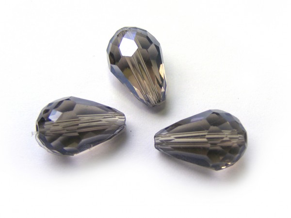 Tropfen, 8 mm, rauchgrau