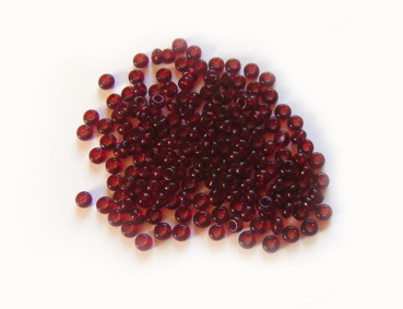 Roccailles, 2 mm, weinrot