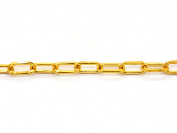 Gliederkette, 10 cm, vergoldet