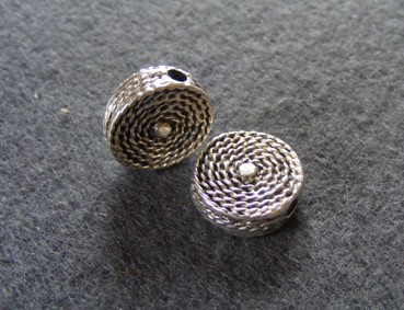 Schnecke, versilbert