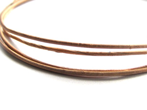 Rindleder, 1 m, 0,5 mm, hellbraun