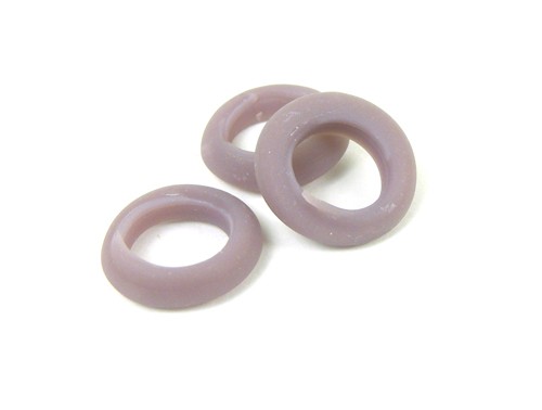 Glasring, ca. Ø 15 mm, flieder, matt