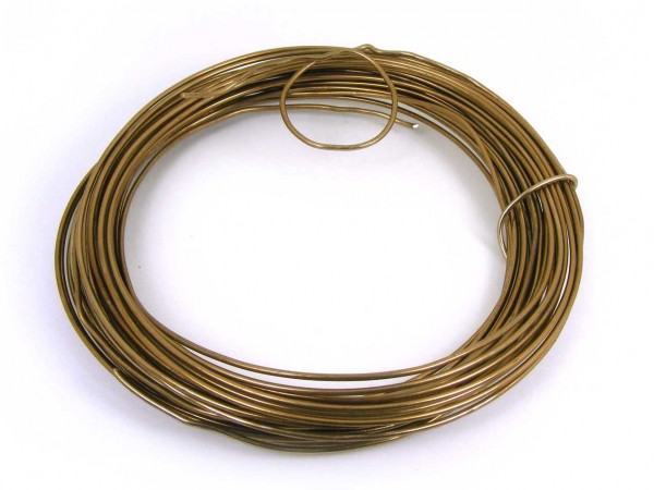 12m Aluminiumdraht, 1,6 mm, rosegold