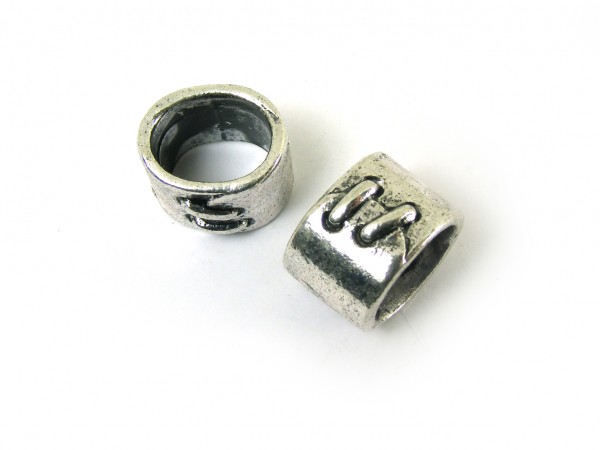 Walze, 13 mm, versilbert