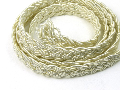 Textilband, 10 cm, 6 mm, beige