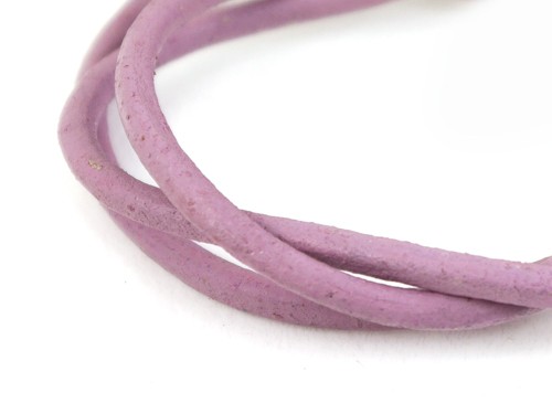 Rindleder, 1 m, 3 mm, flieder