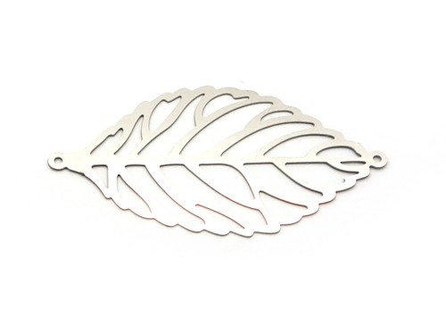 Verbinder Blatt, 49 mm, Edelstahl