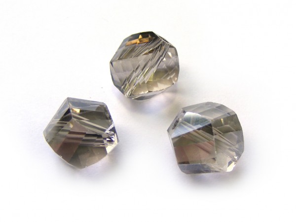 Vieleck, 10 mm, silbergrau