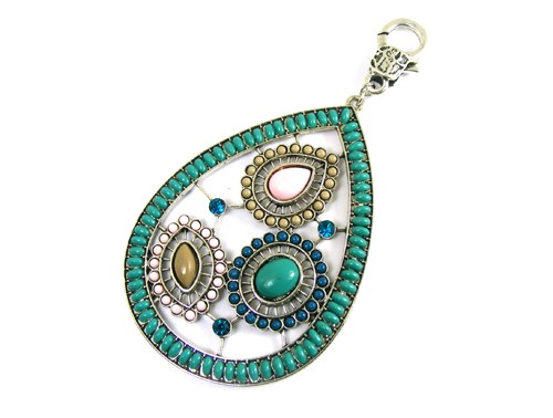 Anhänger türkis/petrol