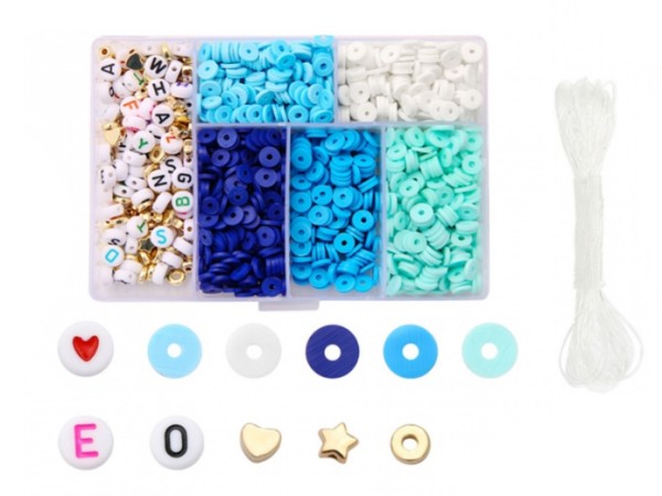 Katsuki-Box, 120 x 80 mm, blau/grün/weiß