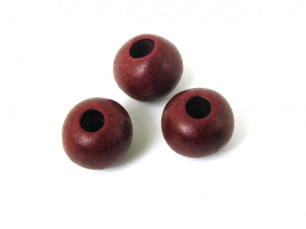 Keramik Kugel, 10 mm, bordeaux