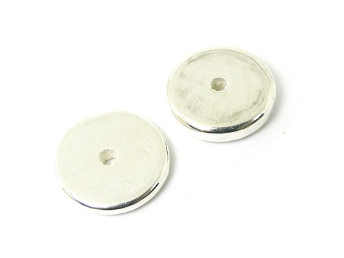 Scheibe, 16 mm, versilbert