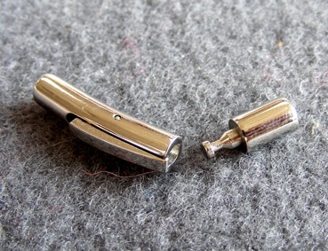 Klippverschluss, 4 mm, Edelstahl