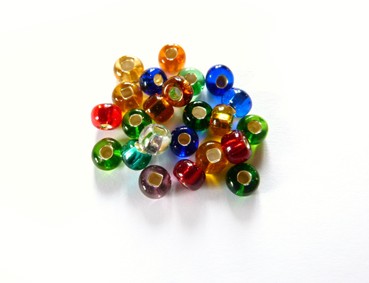 Roccailles, 6 mm, bunte Mischung