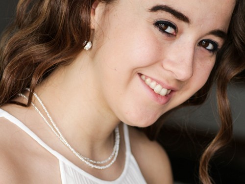 Kette Süßwassperle 45 cm