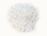 Roccailles, 8 mm, transparent Roccailles, 8 mm, transparent