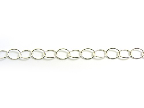 Gliederkette, 10 cm, 925 Silber