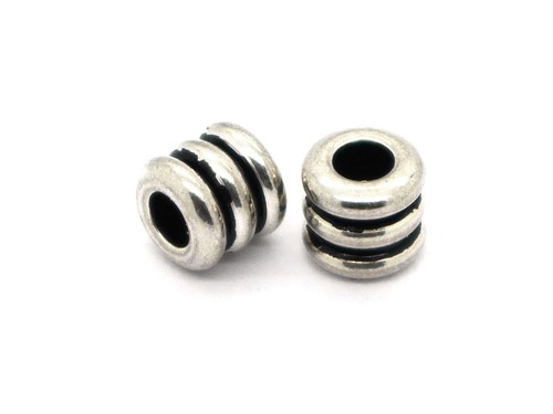 Walze, 6 mm, versilbert