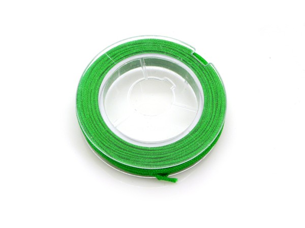 1 Spule Makramee, 0,80 mm x 10 m, grün