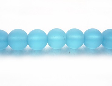 1 Strang Glasperlen, 12 mm, türkis