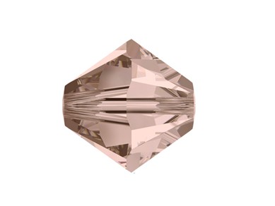 Swarovski® Doppelkegel, 3 mm, Vintage Rose