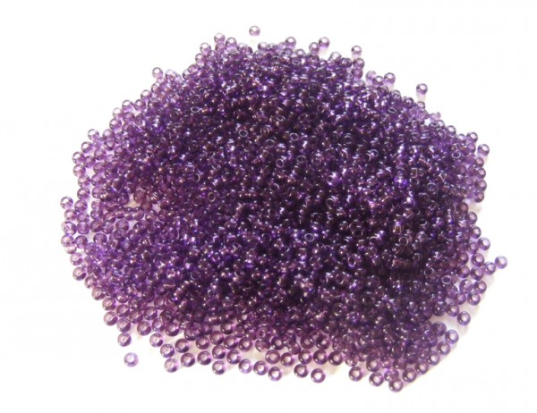 Roccailles, 2,5 mm, lila/violett