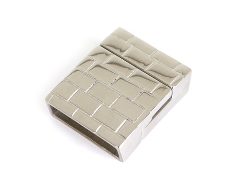 Magnetverschluss, 28 x 22 mm, Edelstahl