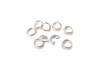 Binderinge, 4 mm, 925 Silber Binderinge, 4 mm, 925 Silber