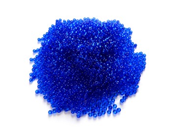 Roccailles, 2 mm, blau