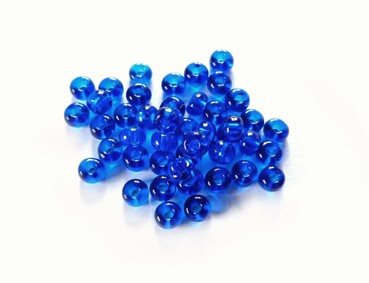 Roccailles, 4 mm, blau