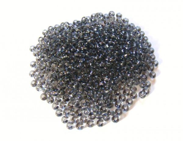 Roccailles, 4 mm, anthrazit