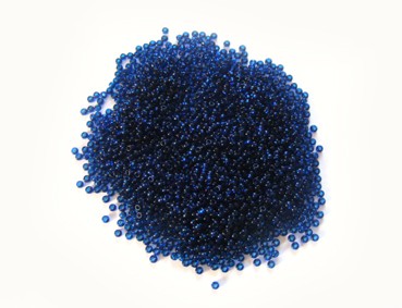 Roccailles, 2,5 mm, blau