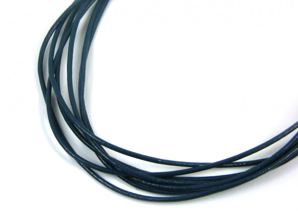 Rindleder, 1 m, 0,8 mm, blau
