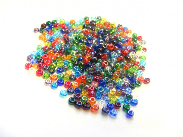 Roccailles, 4 mm, bunte Mischung