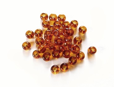Roccailles, 4 mm, braun