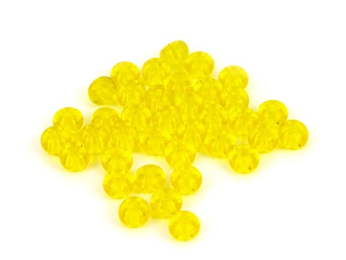 Roccailles, 4 mm, gelb