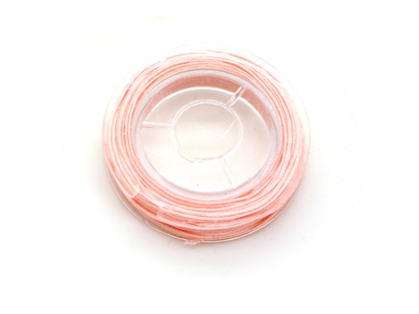 1 Spule Makramee, 0,80 mm x 10 m, pfirsich