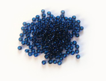 Roccailles, 2,5 mm, blau