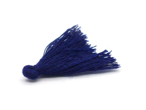 Quaste, 30 mm, dunkelblau