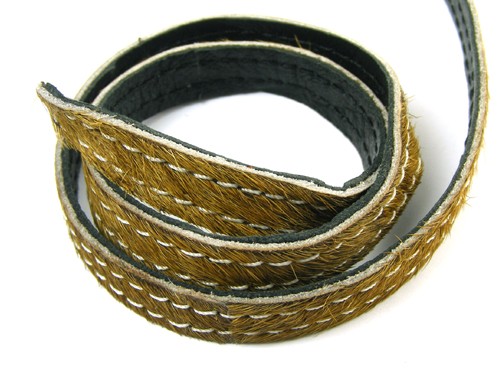 Lederband, 10 cm, 10 mm, braun