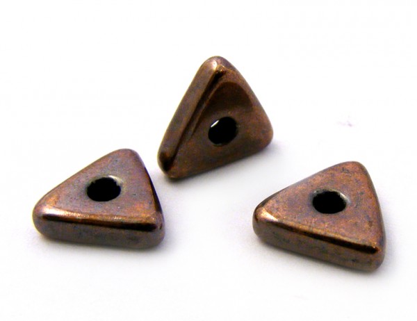 Keramik Triangel, 11 mm, verkupfert