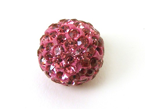 Shamballa Perle, 12 mm, rosa